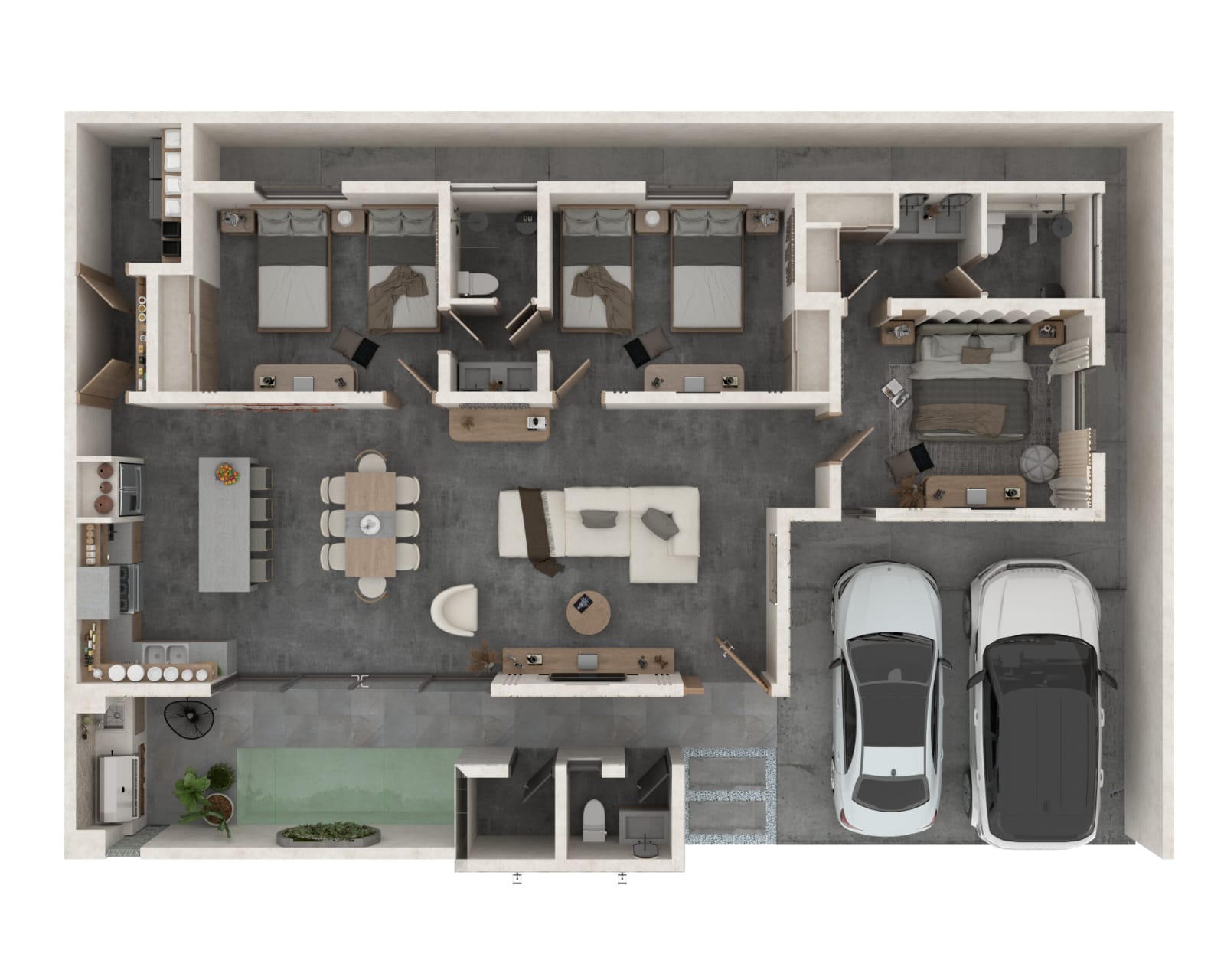 Brisa distribución interior
